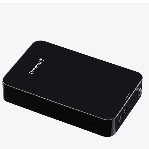 Intenso Memory Center - HDD - 4 TB - esterno (desktop) - 3.5" - USB 3.0 - 5400 rpm - buffer: 32 MB - nero
